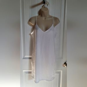H&M White Slip Dress